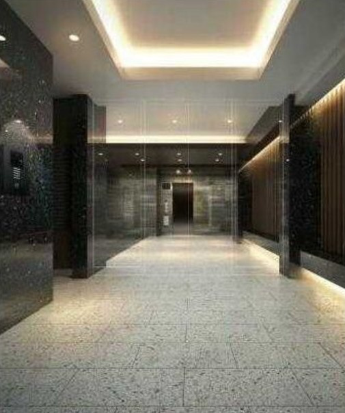 ベルシード上野松が谷のロビー