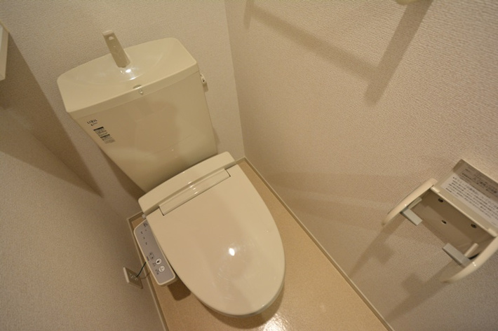 温水洗浄便座です！