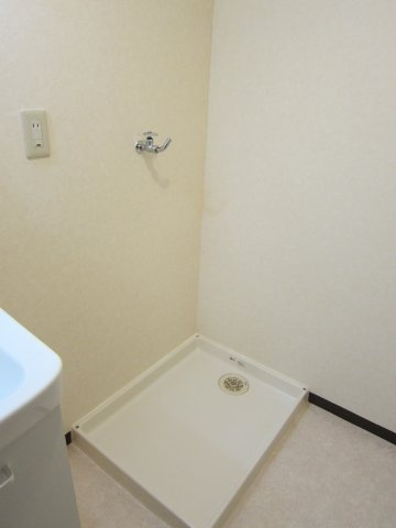 エスペランサＨＩＲＯの洗面所|洗濯機置き場です