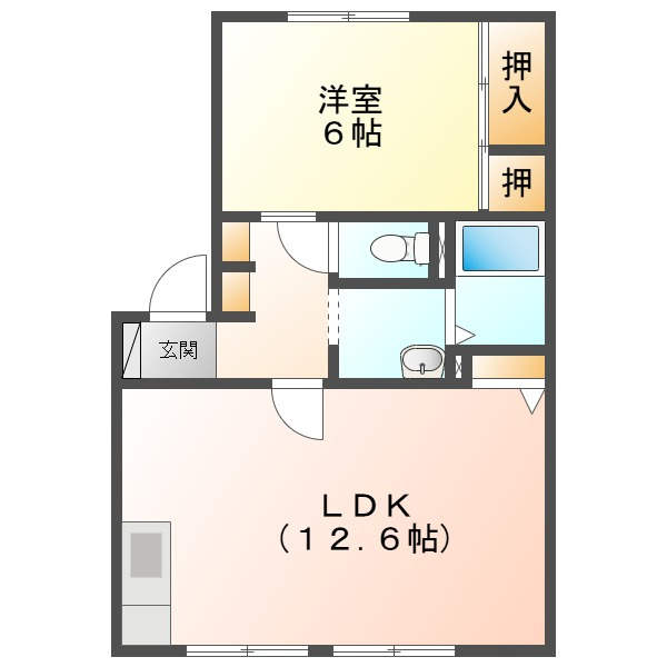ディアスわかばの間取り