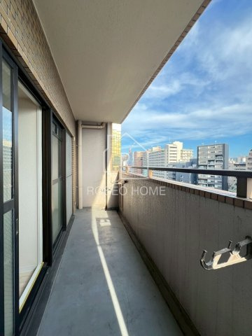 日生ロイヤル高津のバルコニー