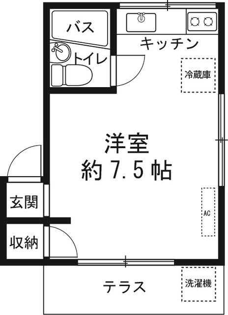 入間郡毛呂山町若山2丁目のアパートの画像