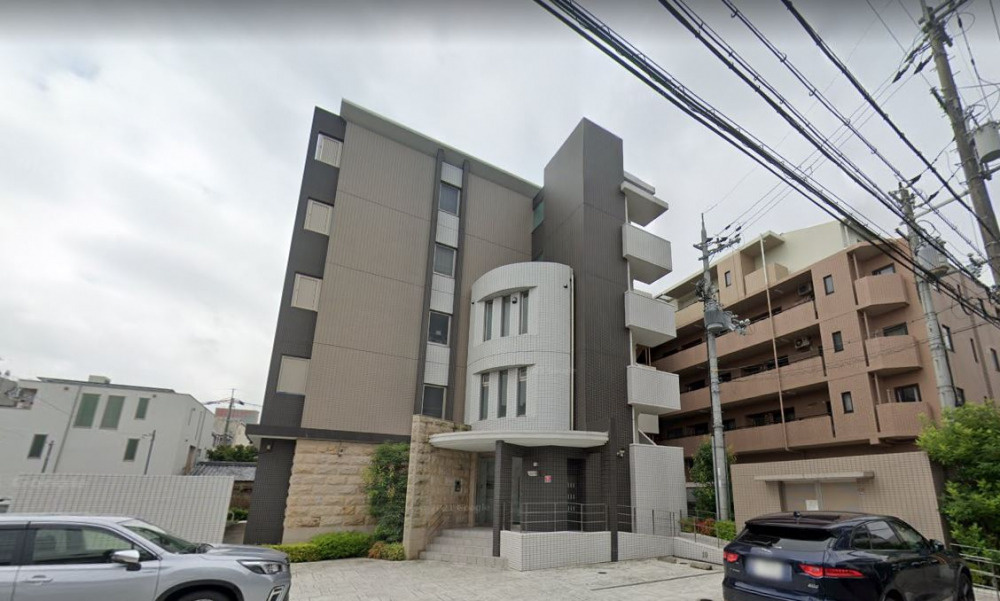 高槻市北園町の賃貸マンションの外観