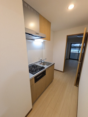 ２口ガスコンロ付き※別部屋参考写真