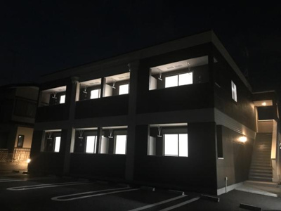 【外観】 | サンモールウエストⅡ | 外観写真（夜）