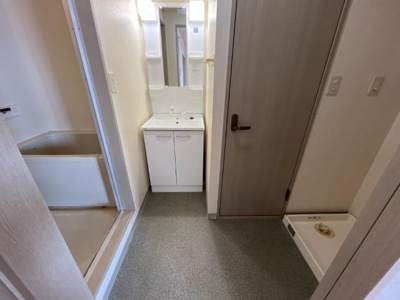 【洗面所】 | パレス野添 | 洗面