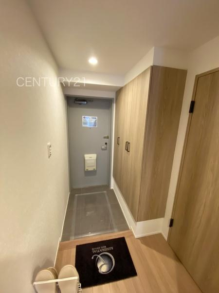 ビューパレー高崎歌川の玄関|シューズボックス付きの玄関です。
上部も収納付きで多くの収納が可能です。