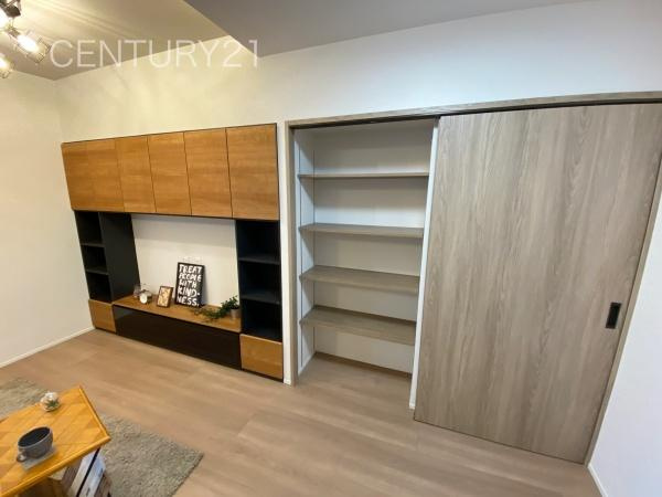 ビューパレー高崎歌川の居間・リビング|テレビボード付きのリビング