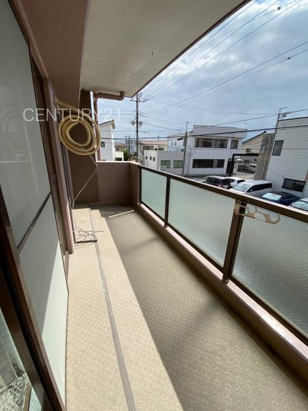 エトワール高崎常盤町のバルコニー|バルコニー