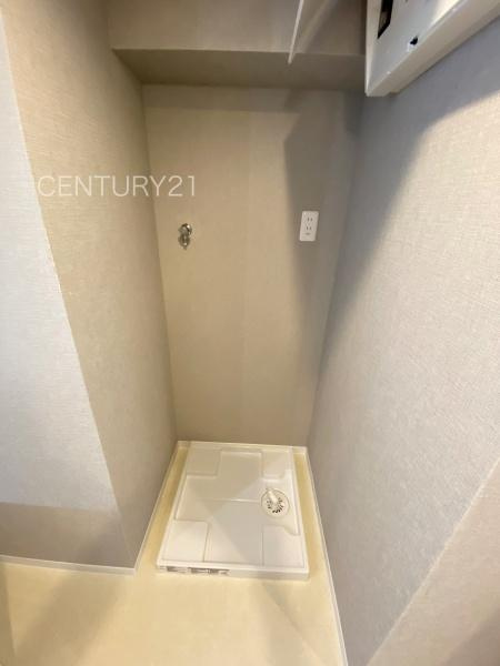 エトワール高崎常盤町の独立洗面台|洗濯機置き場