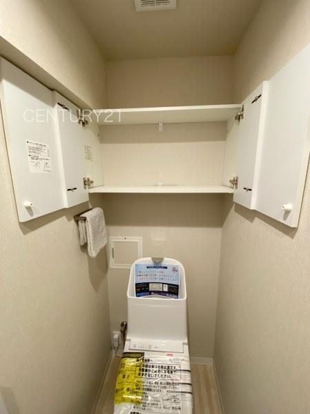 シャルマンコーポ高崎のトイレ|収納スペース