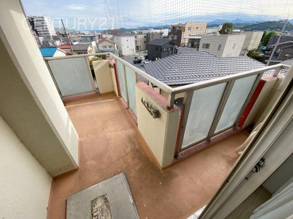 シーザーレジデンス高崎のバルコニー