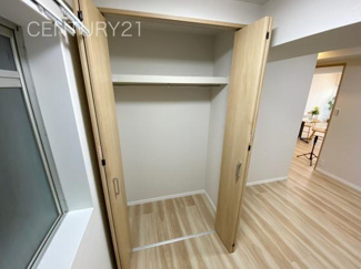 【収納】 | シーザーレジデンス高崎 | ハンガーパイプ付きクローゼットです。