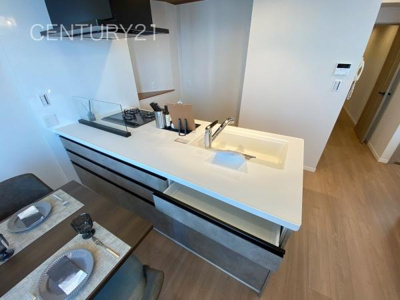 【キッチン】 | アパガーデンパレス高崎 | キッチン背面に引き戸収納付きです。