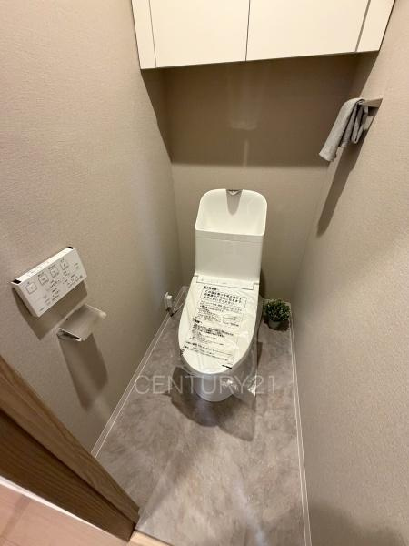 パシフィックパレス大手町のトイレ|温水シャワー洗浄機能付きです。