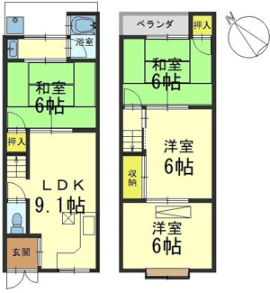 【間取り】 | 間取図