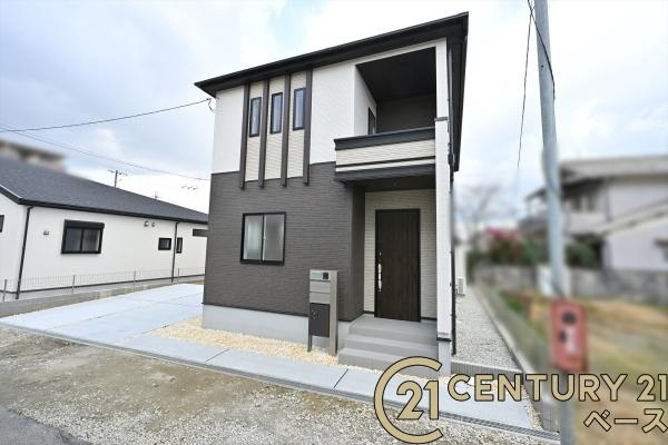 桜井市大福 １号棟 ／新築一戸建の外観|■現地撮影写真■近鉄大阪線「大福駅」より徒歩２分の便利な生活環境！お気軽にお問い合わせください！