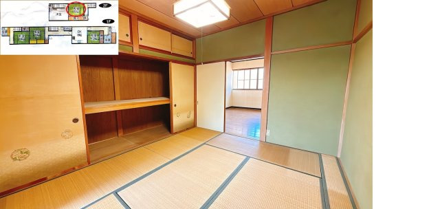 大鋸屋町戸建ての和室|趣のある和室です