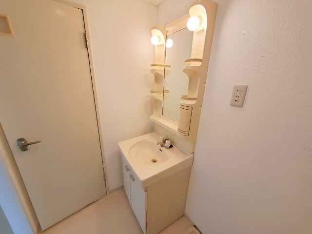 ロイヤルハイツ東生駒の洗面所