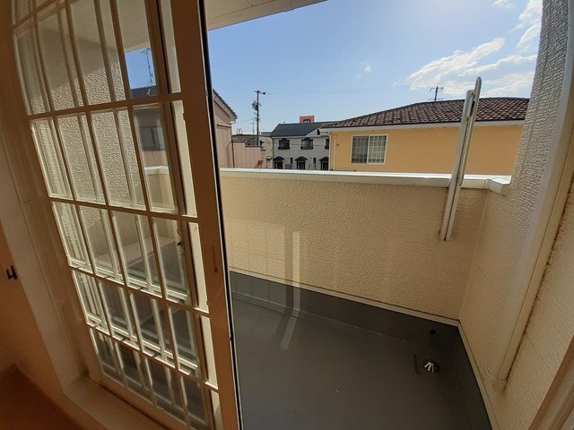 フェリーチェⅡのバルコニー