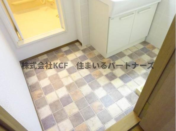 ハイカムール国分Ⅱの洗面所|使いやすい洗面所です