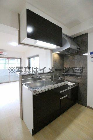 （仮称）都城年見町Hマンションのキッチン|キッチンです