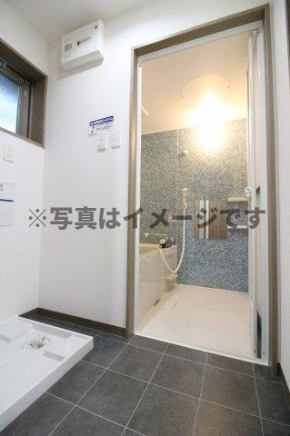 （仮称）都城年見町Hマンションの洗面所|使いやすい洗面所です