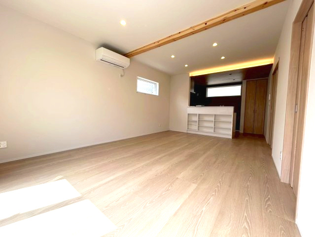 新築戸建　長野市三輪八丁目の居間・リビング|１階　リビング