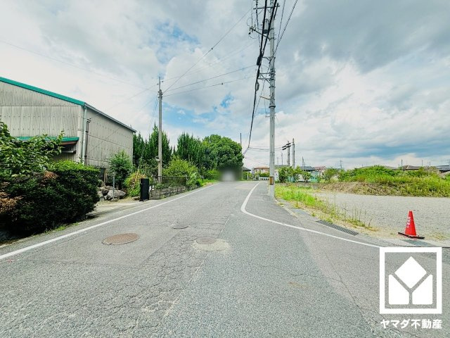 栗東市小柿２丁目　2期　1号地の前面道路含む現地写真|9月19日　現地写真更新