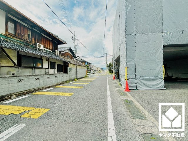栗東市小柿２丁目　2期　1号地の前面道路含む現地写真|9月19日　現地写真更新