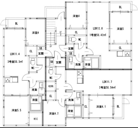 【間取り】 | Calme Hills高宮　★フリーレント1ヶ月です！★