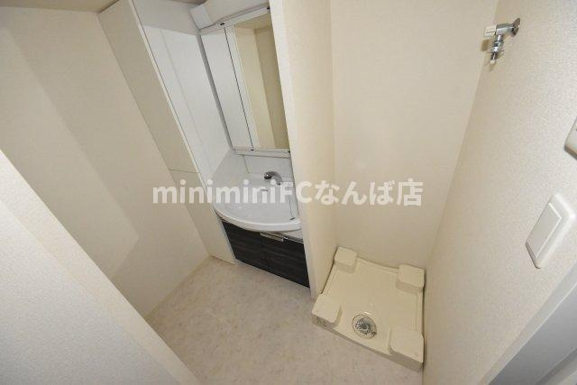 プレサンス立売堀パークシティの独立洗面台