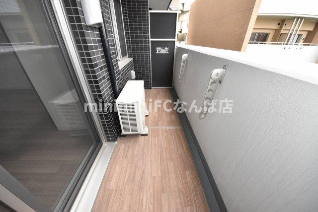 プレサンス立売堀パークシティのバルコニー