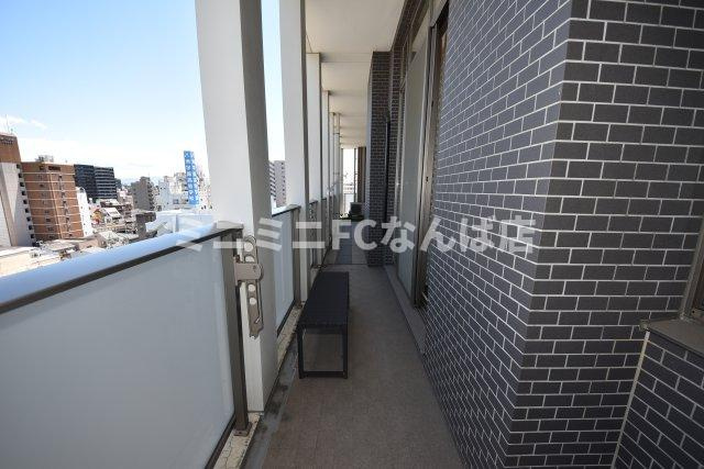 セイワパレス玉造のバルコニー