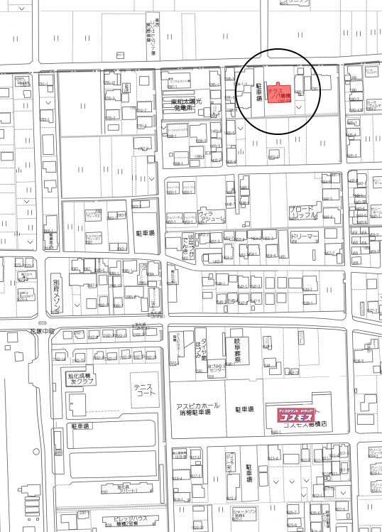 テラスノバ穂積【6階】の地図