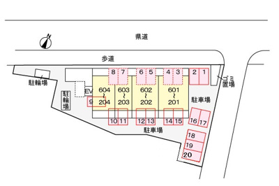 【駐車場】 | アヴェニュー昴 | 駐車場