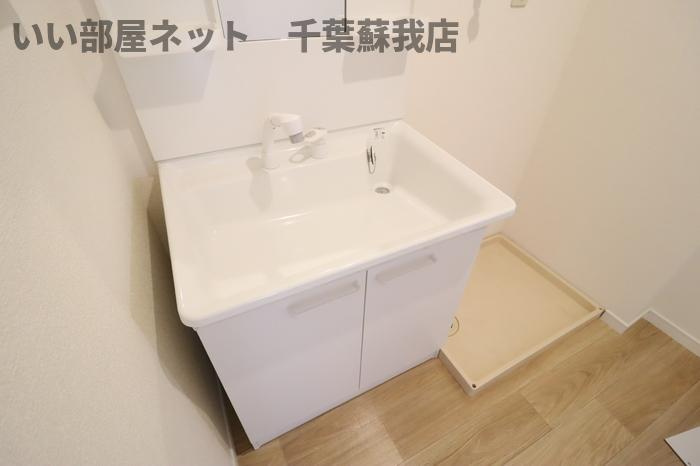 サバーブトリプルⅡの洗面所|使いやすい洗面所です