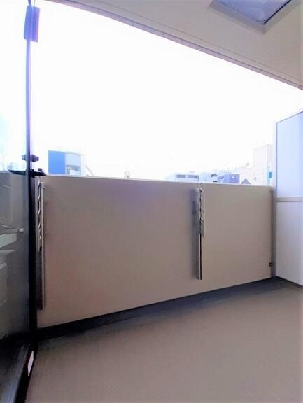 プラムツリー神楽坂のバルコニー