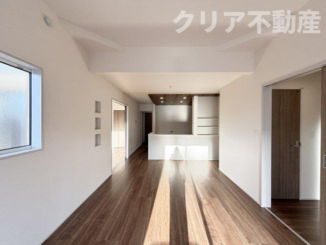 【居間・リビング】 | 高崎市八千代町　2号棟　平屋