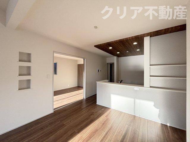 【居間・リビング】 | 高崎市八千代町　2号棟　平屋