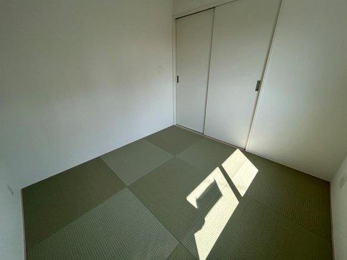 大田原市末広　第5　2号棟の内装|お洒落な琉球畳の和室