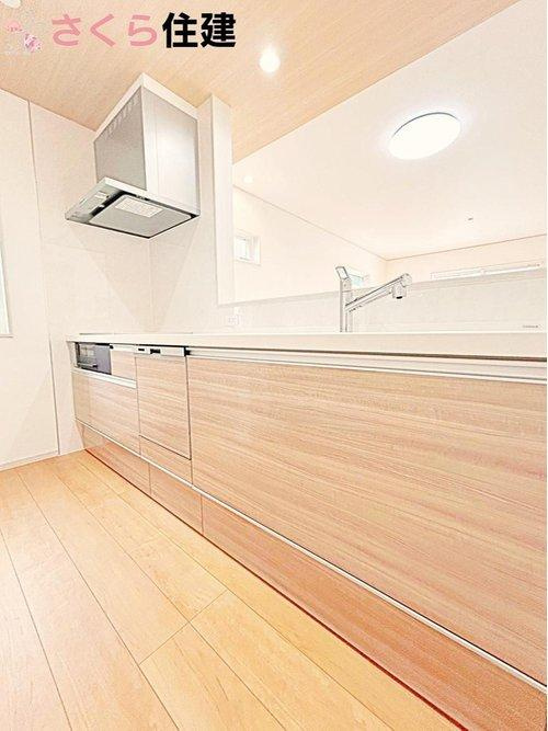 いろどりアイタウン宇都宮市細谷23-P1　3号棟のキッチン|食洗器付きで時間短縮♪