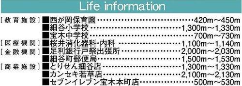 いろどりアイタウン宇都宮市細谷23-P1　3号棟のその他|子育てに便利な周辺環境です♪