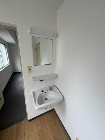 妻恋木工第2ビルの洗面所