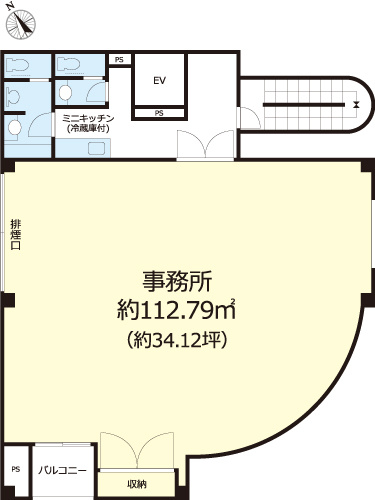 美工本郷ビルの間取り