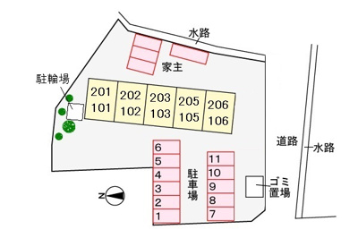 【駐車場】 | カーサ壱番館 | 駐車場