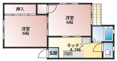 【間取り】 | メゾンクワトロ