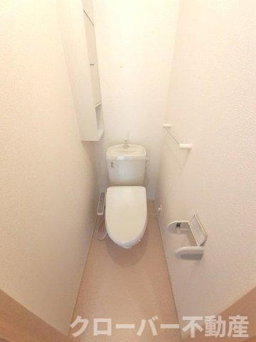 アスランリバーウエストＡのトイレ
