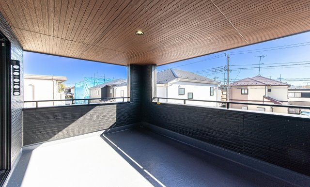 【バルコニー】 | 大和市西鶴間7丁目 新築戸建 全8棟