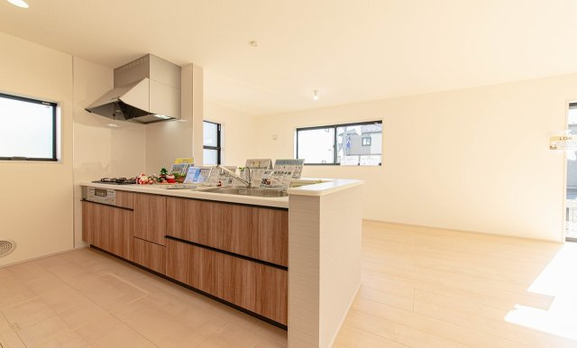 【キッチン】 | 大和市西鶴間7丁目 新築戸建 全8棟